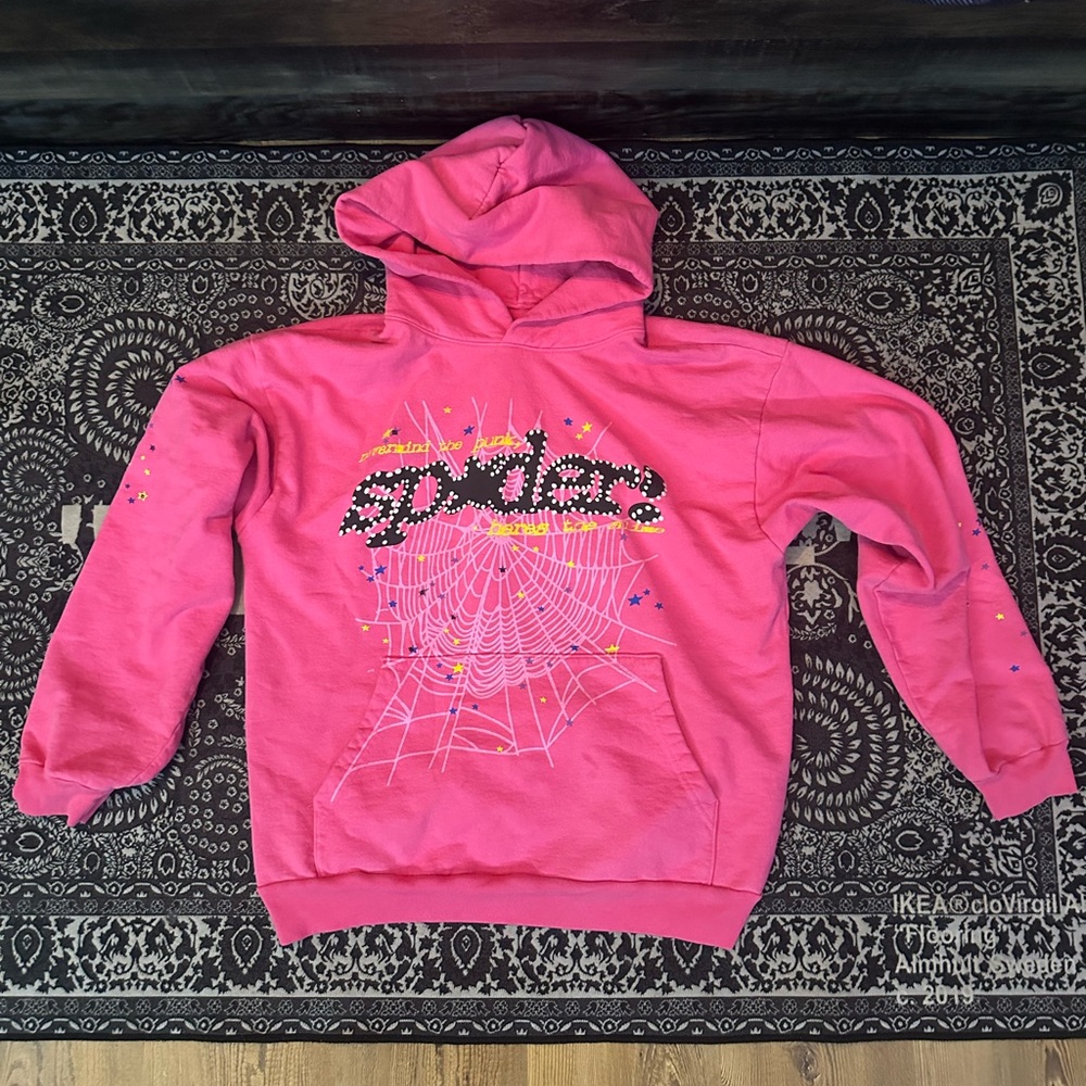 Spider Pink Hoodie